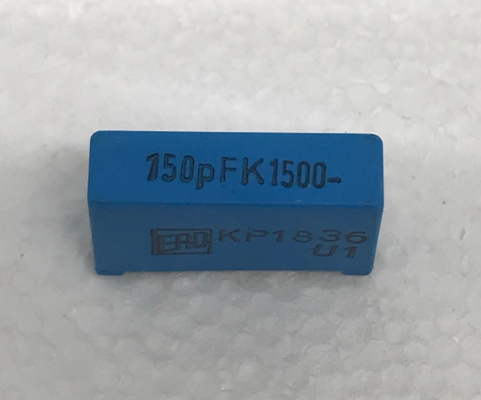 150PF 1500V Rm:15 Polyester Kondansatör