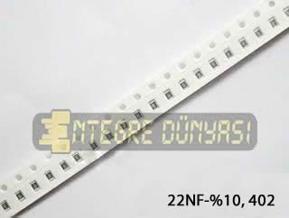 22NF 16V 402 %10 X7R 10000 Adet