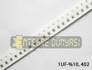 1UF 10V 402 %10 X5R 10000 Adet