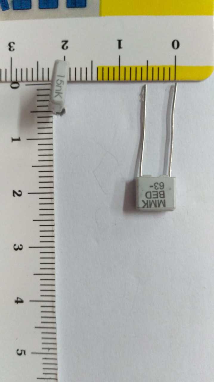 15NF 63V Polyester Kondansatör F601JF153K063L %10