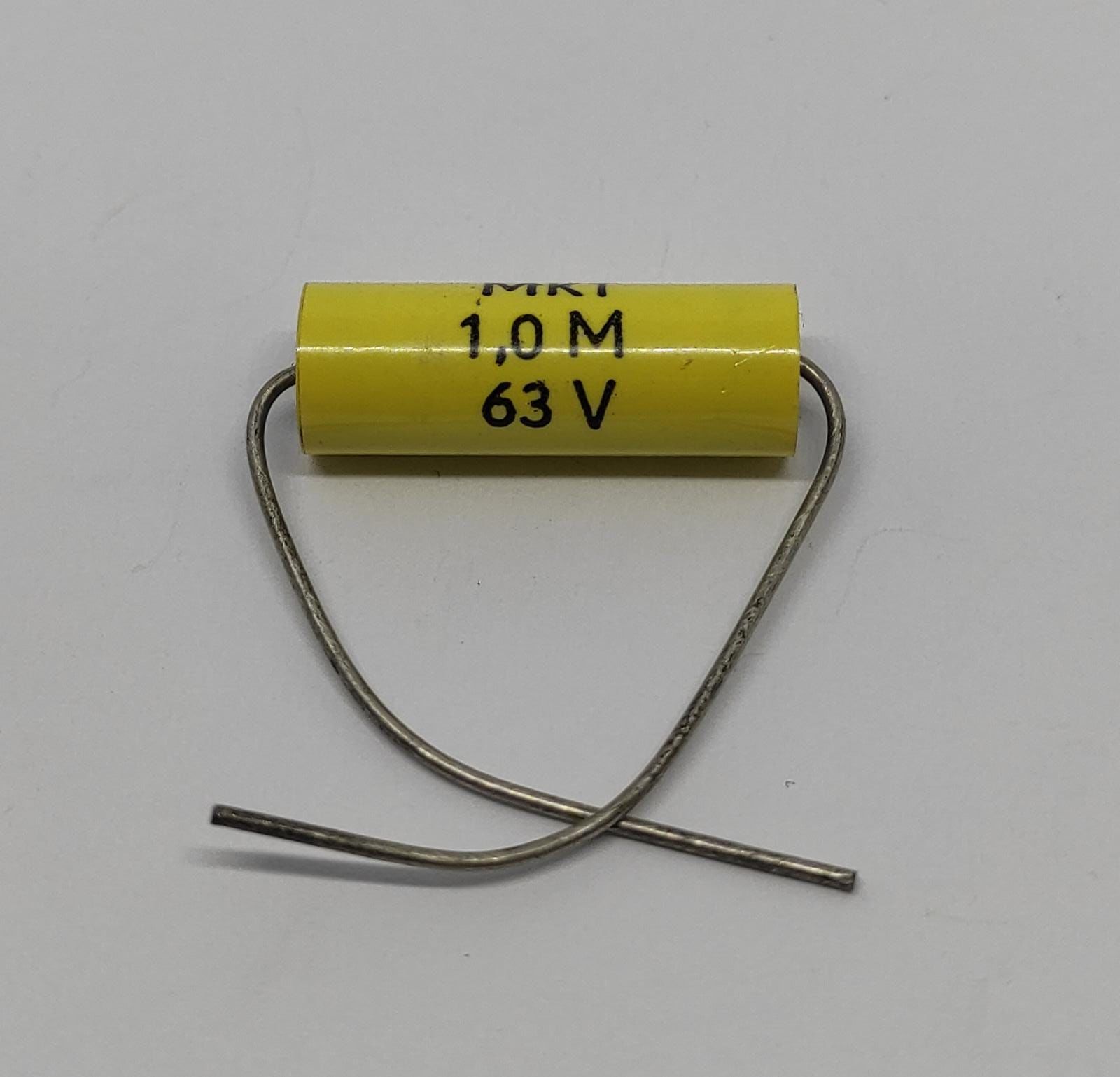 1UF 63V %20 Axial Polyester Kondansatör
