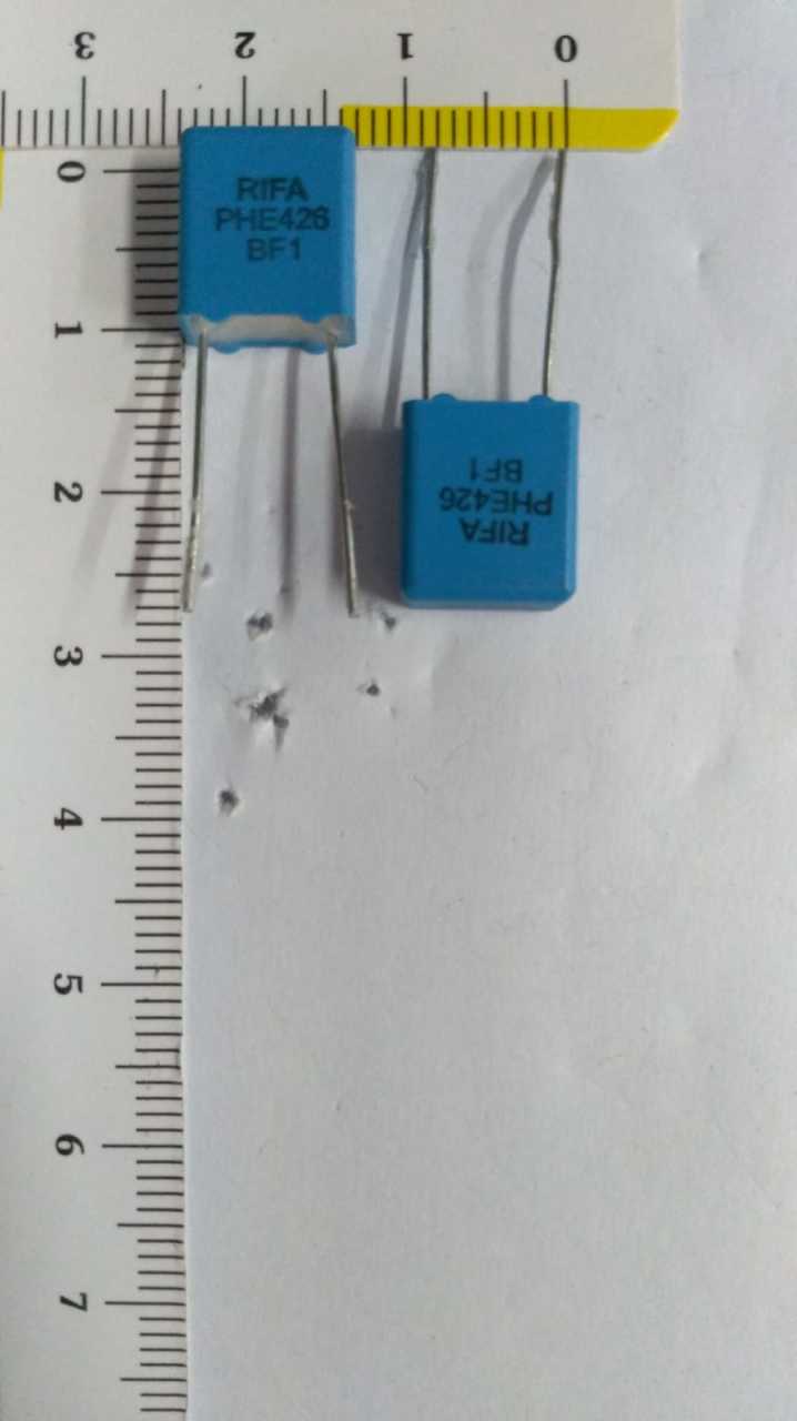 150NF 250V Polyester Kondansatör %5 RM:7.5 F426KM154J250R