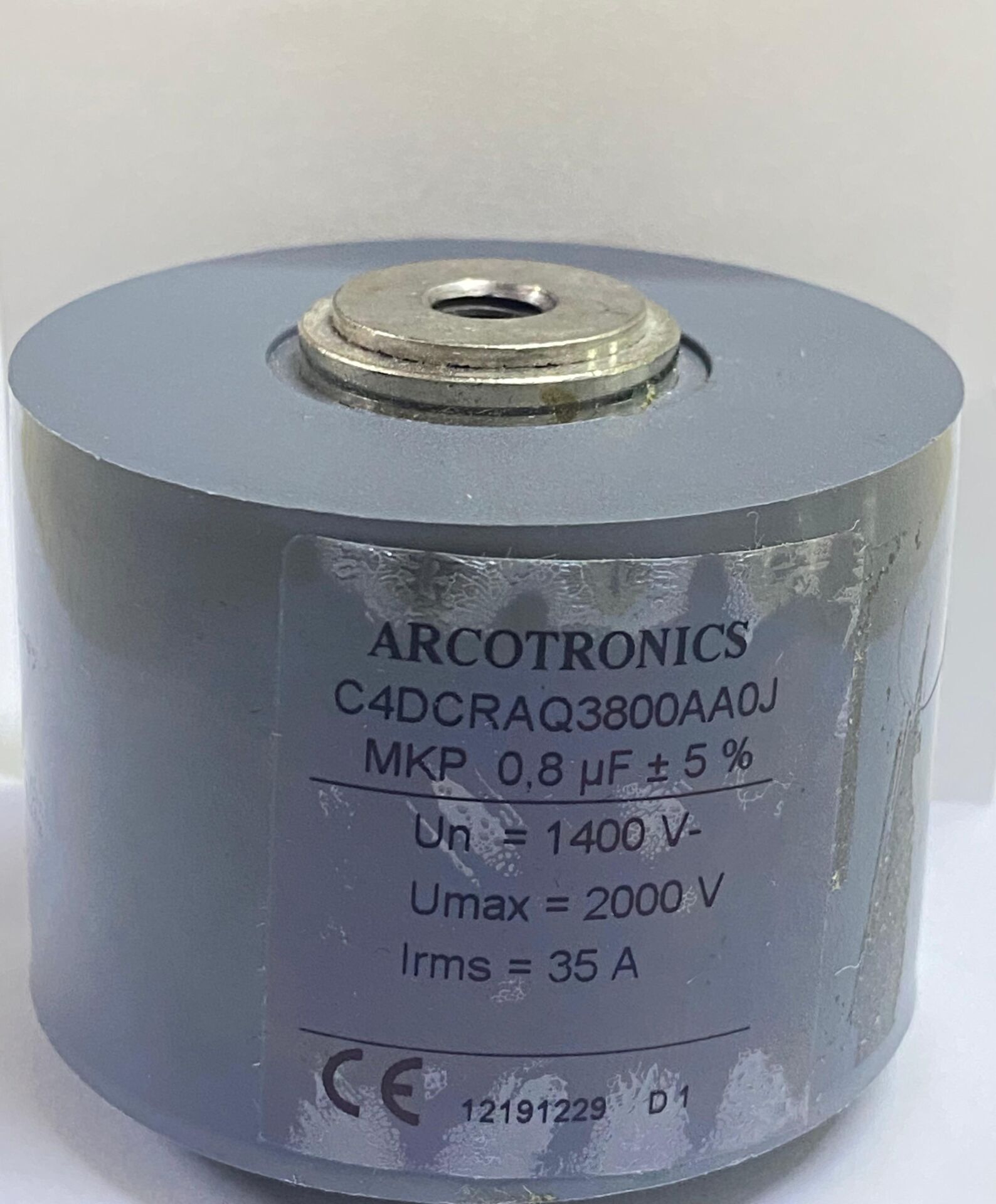 800NF 1400V DC 35A %5 60X51 DISK LOW INDUKTANS MKP C4CDRAQ3800AA0J KEMET