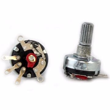 50K-ANAHTARLI KARBON POTANSİYOMETRE