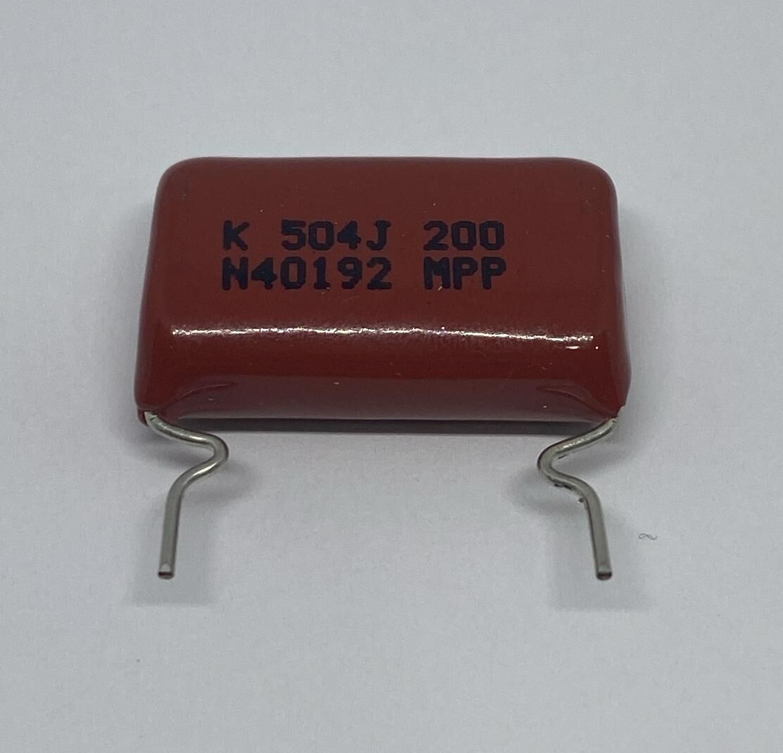 500NF 200V Damla Tipi Polyester Kondansatör %5 RM:22.5-20MM