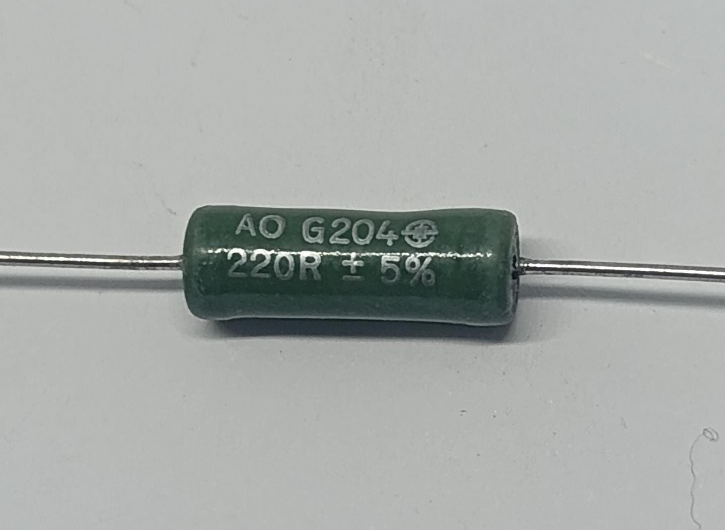 220R %5 7W Porselen Direnç