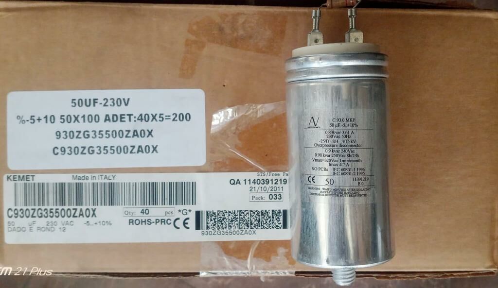 50UF 230V %5+10 50X100 C930ZG35500ZA0X