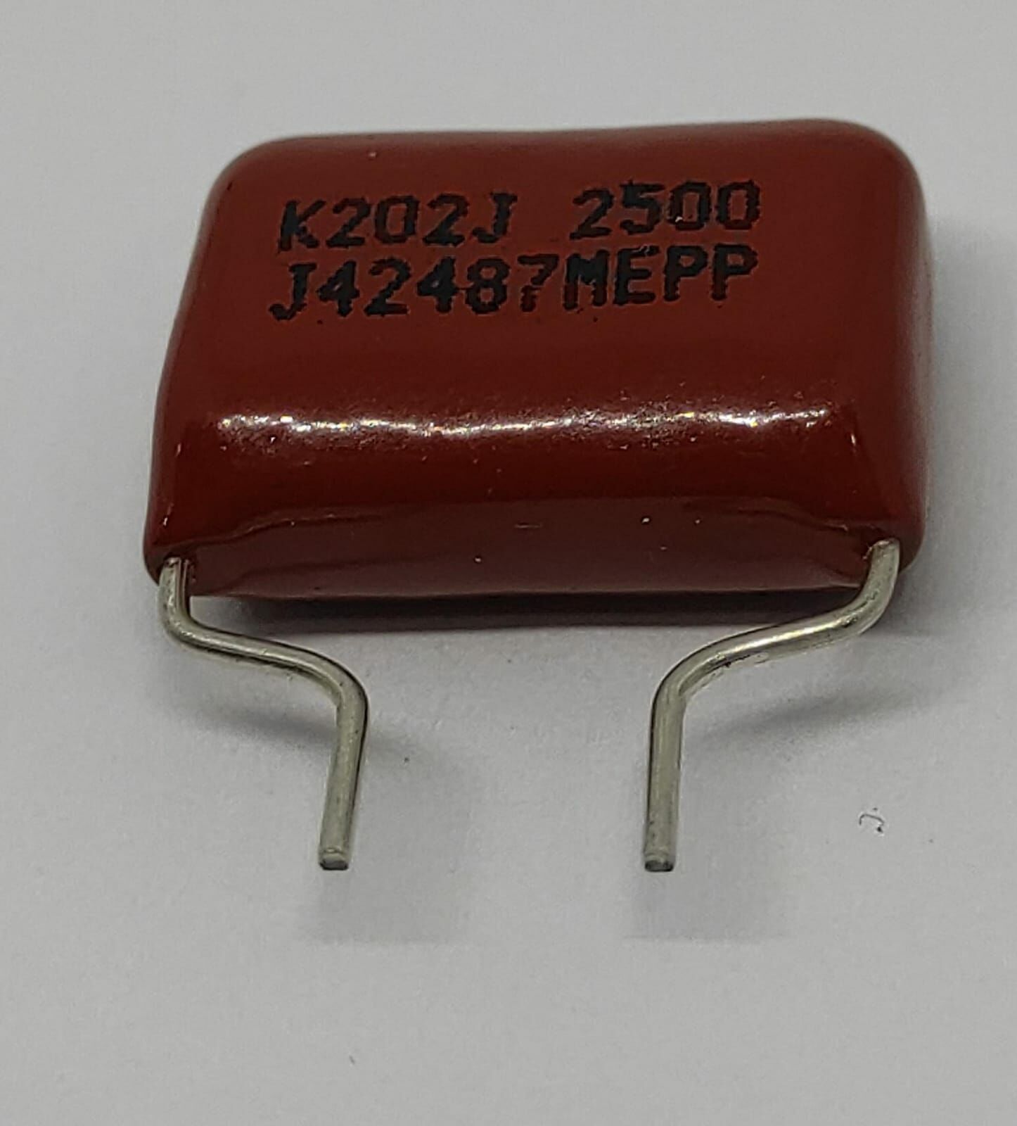 2NF 2500V Damla Tipi Polyester Kondansatör %5 RM:15-7.5