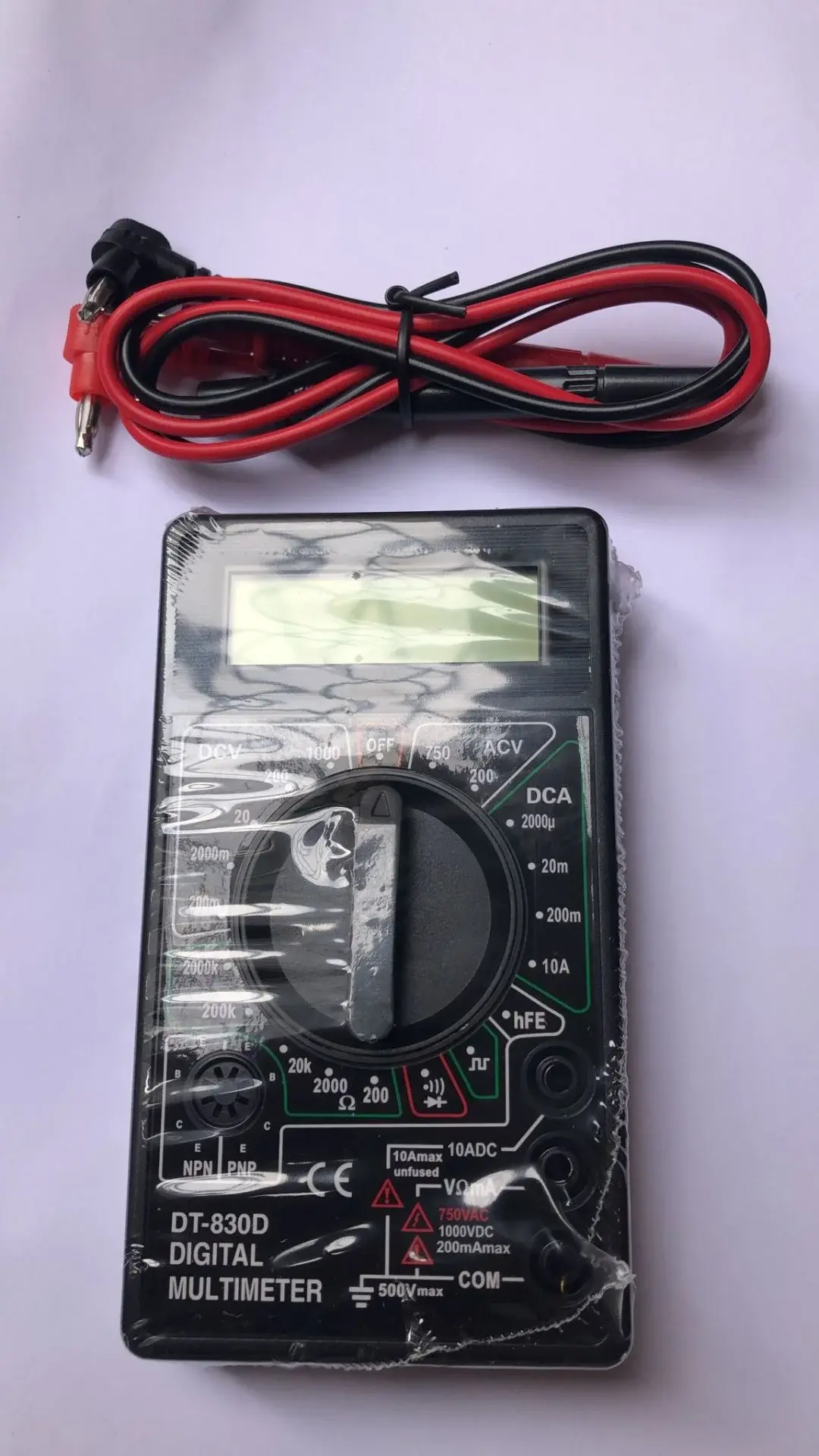 DT-830D Dijital Multimetre Ölçü Aleti