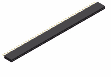1x40 180 Derece Dişi 2.54mm Pin Header
