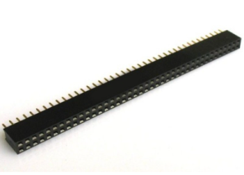 2x40 180 Derece Dişi 2.54mm Pin Header