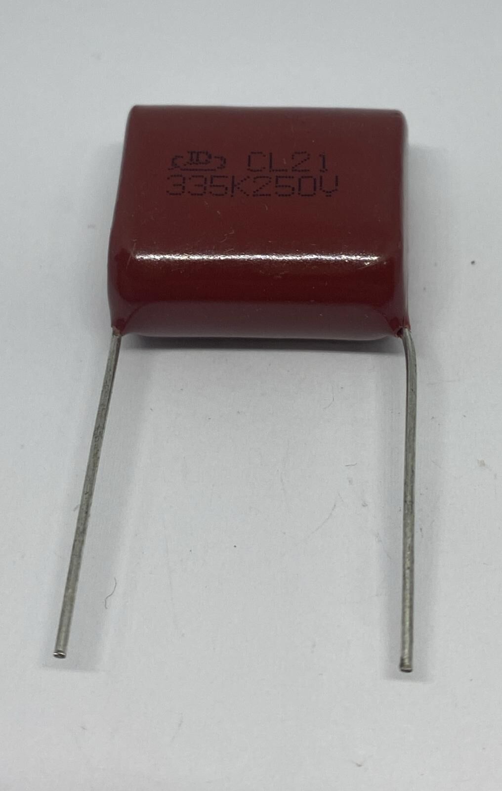 3.3UF 250V Damla Tipi Polyester Kondansatör %10 MKT RM:22.5