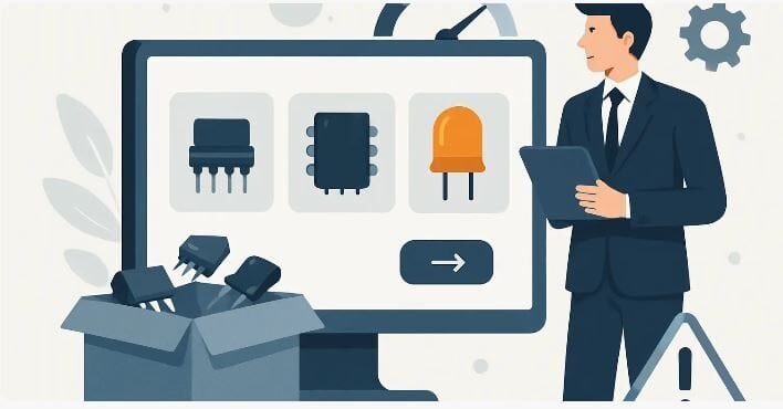 Toptan Komponent Siparişi: Hız, Fiyat, Risk