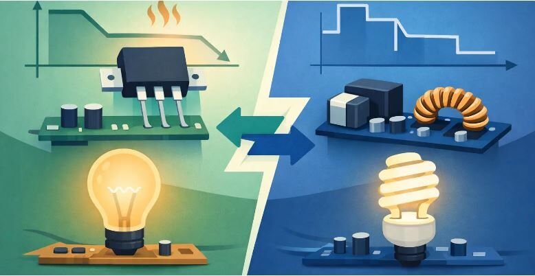 Lineer Regülatör vs Buck: Hangisi Doğru?