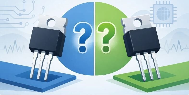 MOSFET IRFZ44N mi, IRF3205 mi?