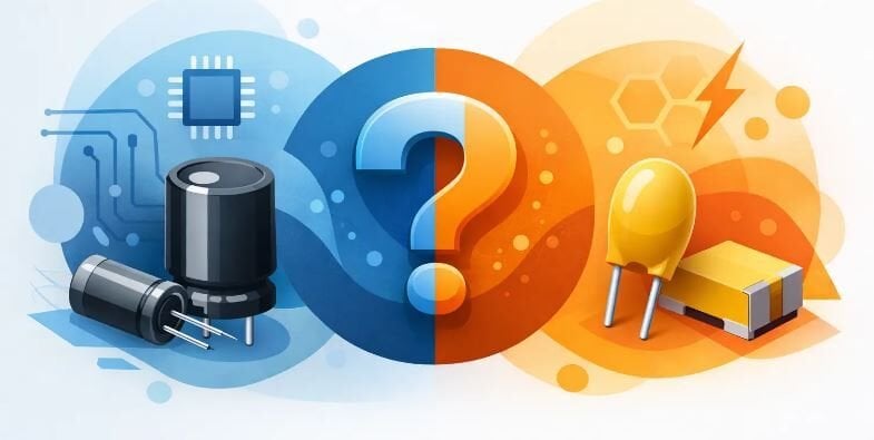 Elektrolitik kondansatör mü tantal mı?