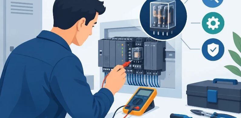 PLC Röle Onarımı: Arızayı Doğru Teşhis Etmek