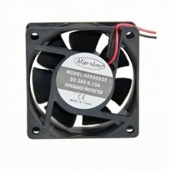FAN 60X60X25mm  DC:24V 0.13A Marxlow marka