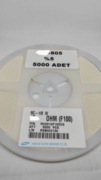 9K1 805 Smd Direnç %5 1/8W RC2012J912CS SAMSUNG 5000 ADET