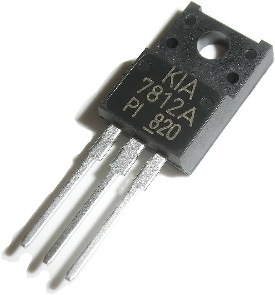 7812 ( KIA7812P1 ) izoleli 12v Voltaj Regüle 1A