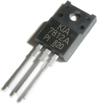 7812 ( KIA7812P1 ) izoleli 12v Voltaj Regüle 1A