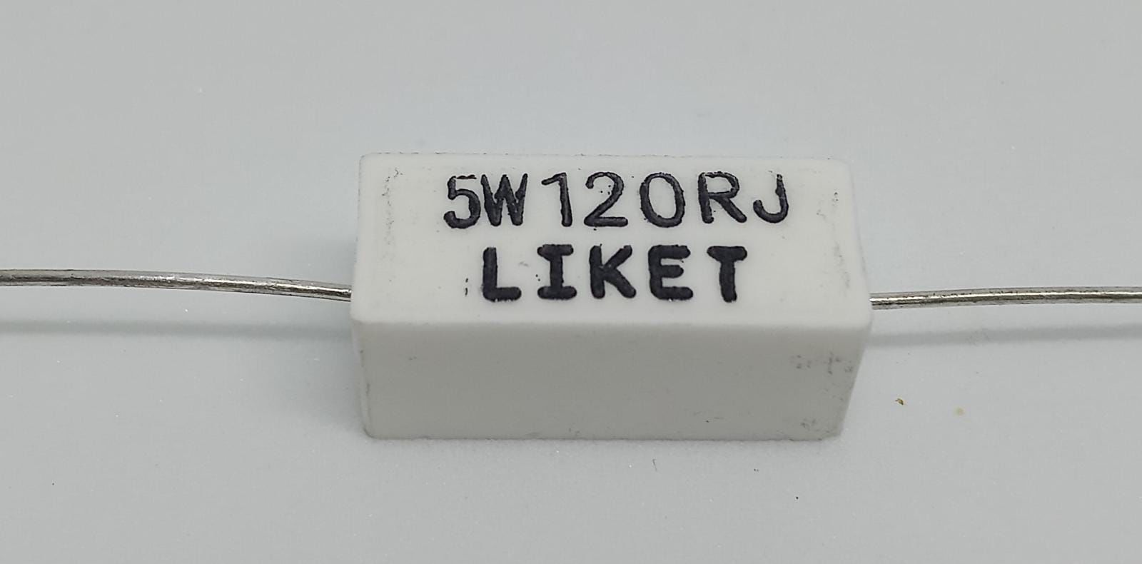 120R 5W Taş Direnç Axial