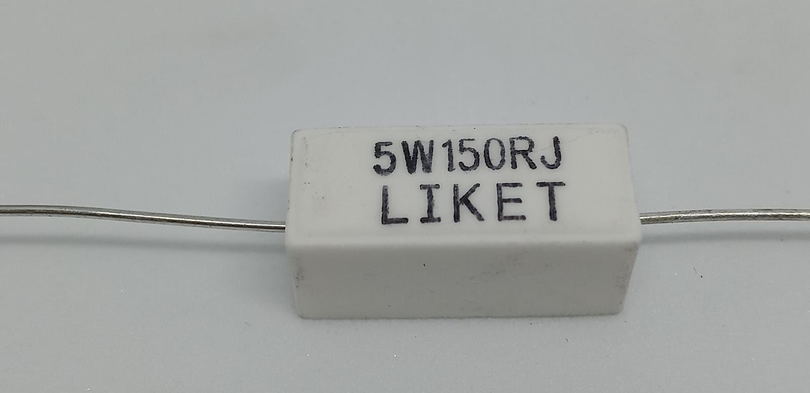 150R 5W Taş Direnç Axial