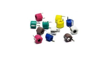 10PF Trimmer Ayarlı Kondansatör (Kahverengi)