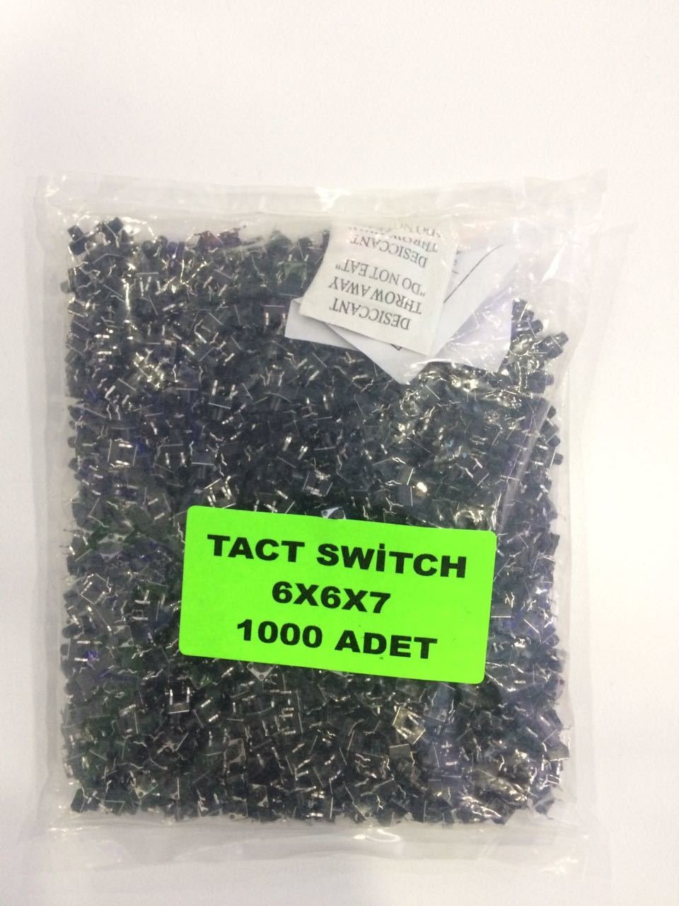 6X6X7 Tact Switch 1000 Adet