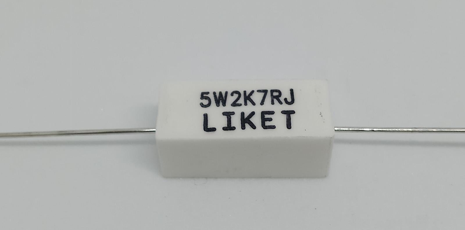 2K7 5W Taş Direnç Axial