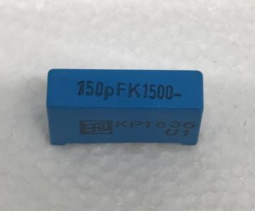 150PF 1500V Rm:15 Polyester Kondansatör