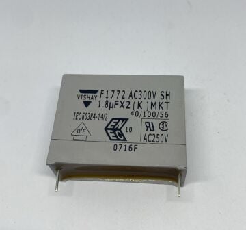 1.8UF 300V %10 RM:37.5mm Polyester Kondansatör