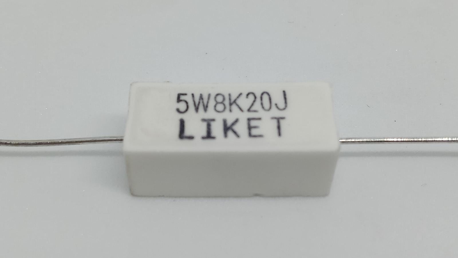 8K2 5W Taş Direnç Axial