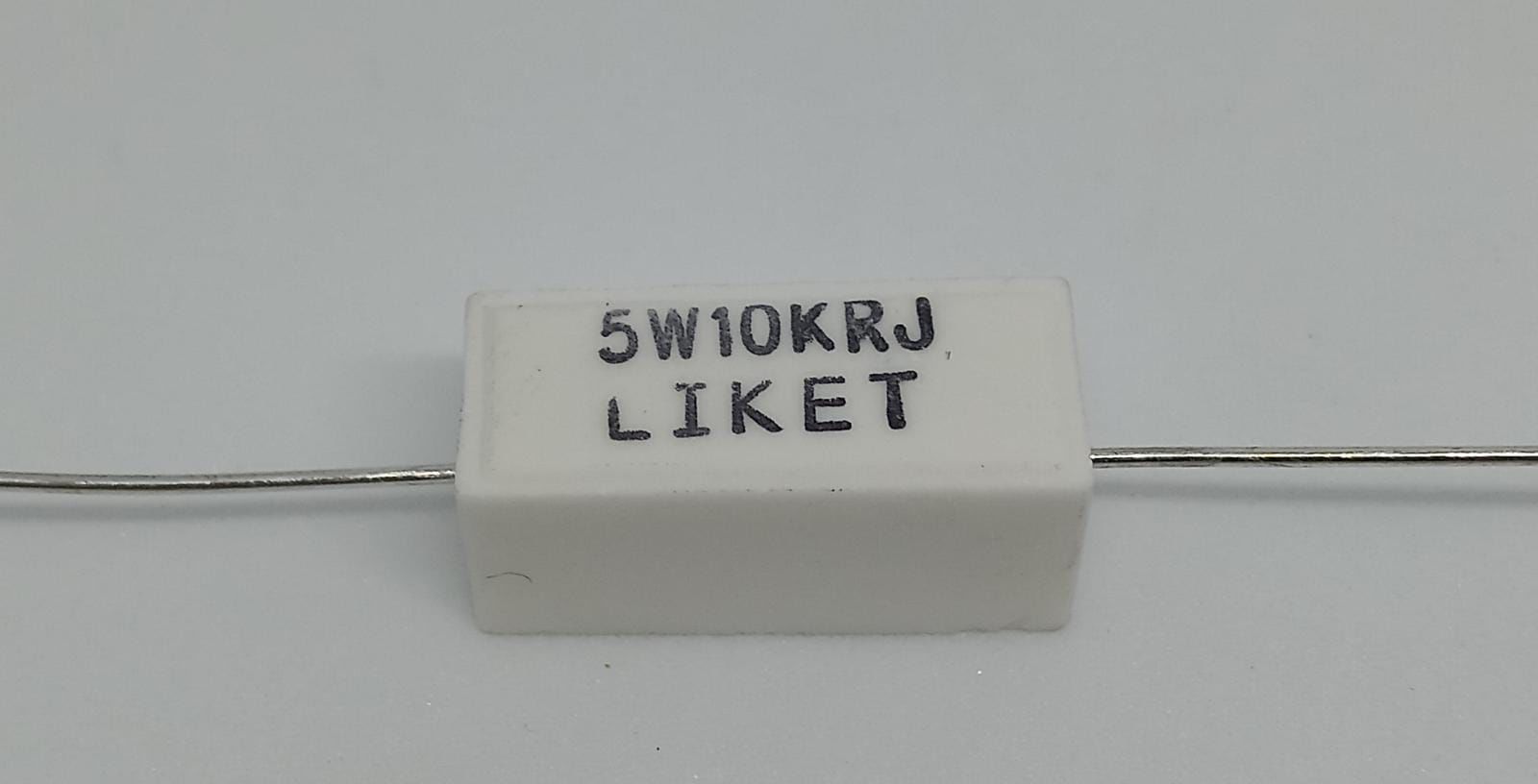 10K 5W Taş Direnç Axial