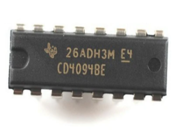 CD4094 DIP-16 Shift Register Entegresi