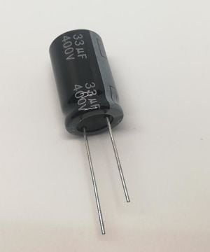 33uF 400V Elektrolitik Kondansatör 105C 13X21