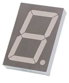 100MM TEK DİJİT KATOT DİSPLAY KIRMIZI SM424001D SİYAH