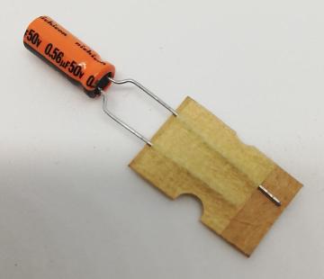 0.56UF 50V Elektrolitik Kondansatör85C 5X11 RM:5