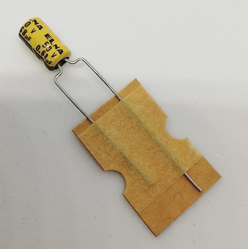 0.68UF 50V Elektrolitik Kondansatör 85C 4X5 RM:2.5