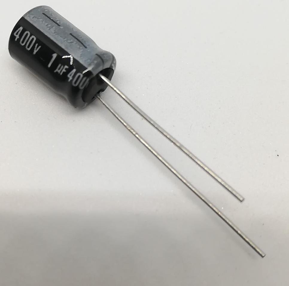 1UF 400V Elektrolitik Kondansatör 85C 8X12