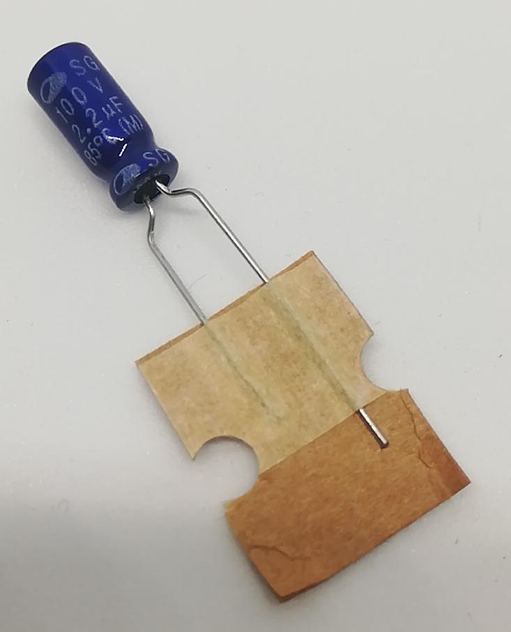 2.2UF 100V Elektrolitik Kondansatör 85C 5X11 RM:5