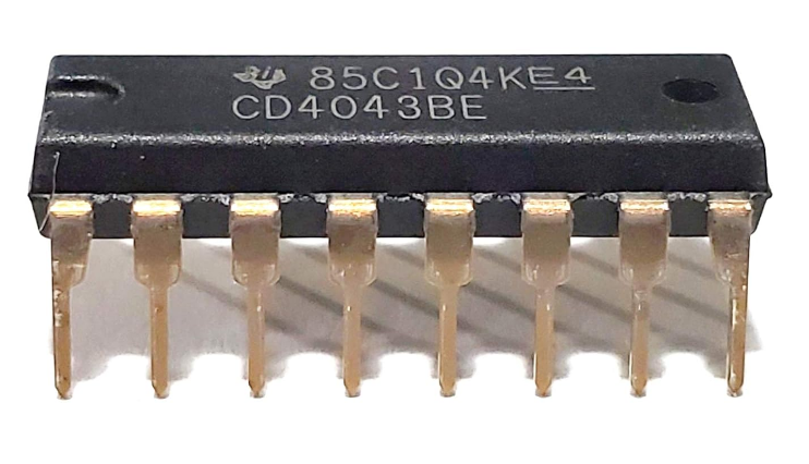CD4043BE DIP-16 Latch Entegresi