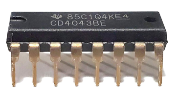 CD4043BE DIP-16 Latch Entegresi