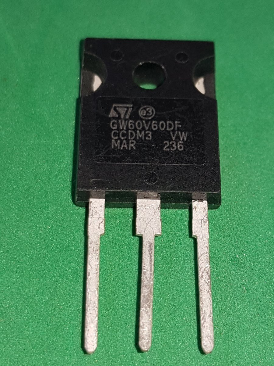 STGW60V60DF (TO247) 60A 600V 375W (B KALİTE)