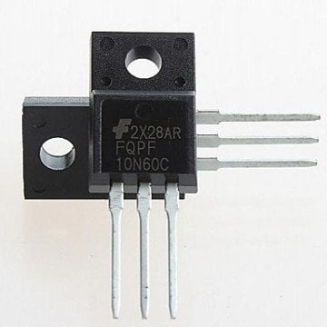 FQPF10N60 TO-220 Fairchild Marka Mosfet