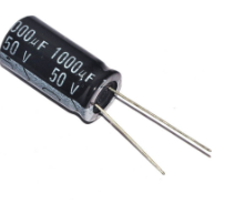 1000UF 50V 16X25 KISA AYAK Elektrolitik Kondansatör