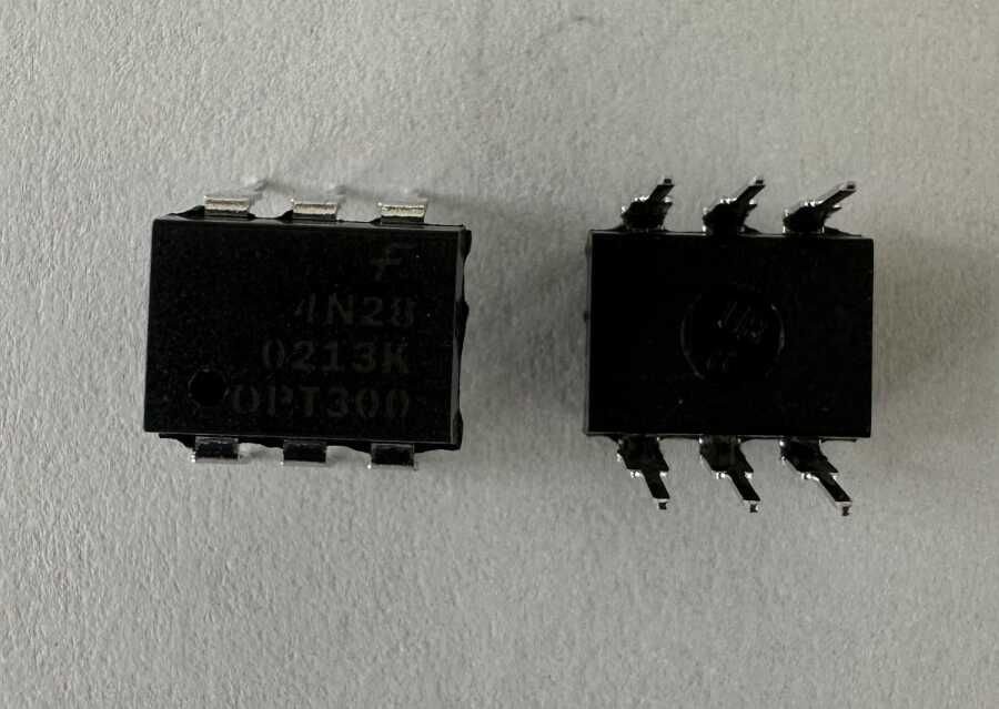4N28 DIP-6 Transistör Çıkışlı Optokuplör Entegresi
