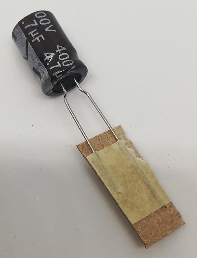 4.7UF 400V Elektrolitik Kondansatör 105C 8X12 RM:5