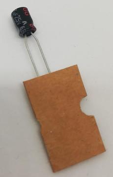 6.8UF 25V Elektrolitik Kondansatör 85C 4X5 RM:2.5
