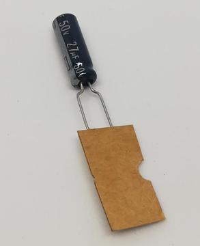 27UF 50V Elektrolitik Kondansatör 105C 5X15 RM:5